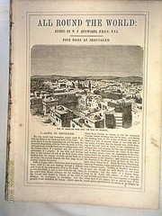 FIVE DAYS AT JERUSALEM. W.F. Ainsworth (Edit). 1868. G+.
