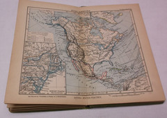 Antigue 1885 Justus Perthes Taschen-Atlas