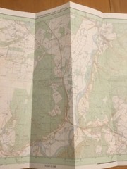 1982 Ordnance Survey Pathfinder Map 163 NJ 25/35 Fochabers and Glen of Rothes