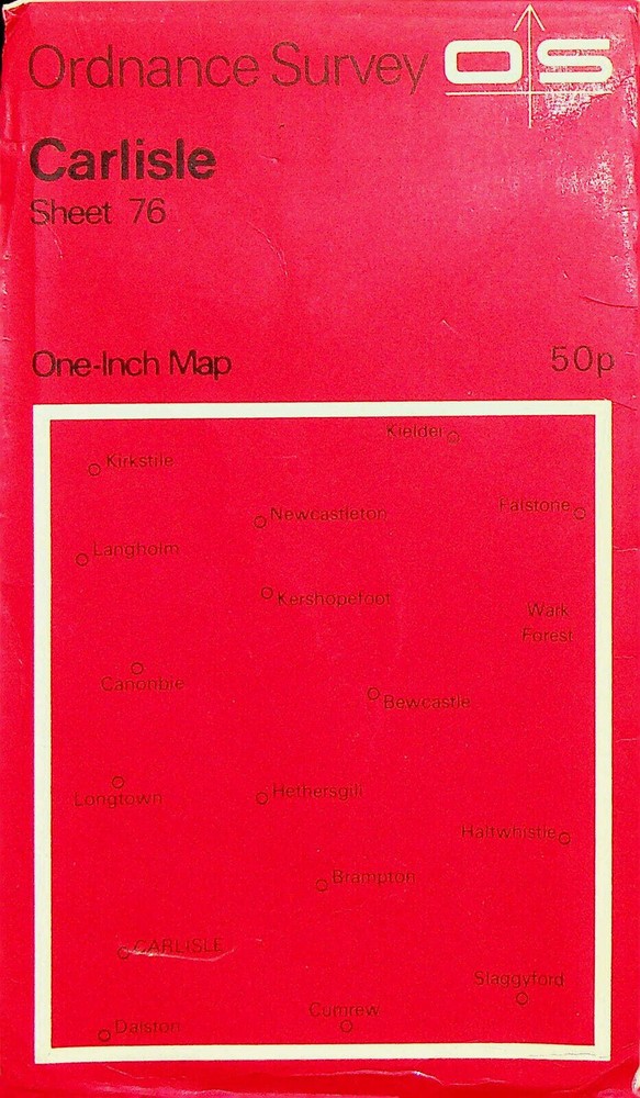 Ordnance Survey One-Inch 7th Series Map – Sheet 76 – Carlisle