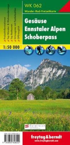 Freytag-Berndt WK 062 Gesäuse – Ennstaler Alps – Schoberpass, (Map) (UK IMPORT)
