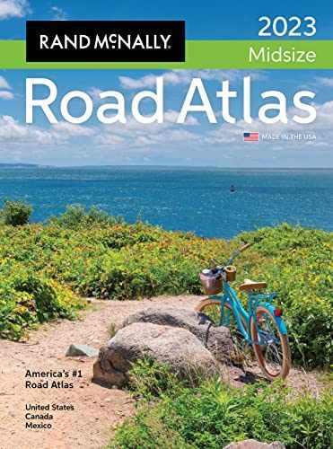 Rand McNally 2023 Midsize Road Atlas – Paperback, by Rand McNally – Acceptable