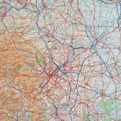 Ordnance Survey Quarter-Inch Map, Sheet 11: North Midlands & Yorkshire (1974).