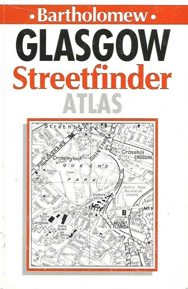 Bartholomew GLASGOW Streetfinder Atlas