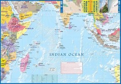 Seychelles & Indian Ocean (Map)