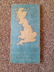 BARTHOLOMEWS 1/2″ CONTOURED DISSECTED CLOTH SHEET 35 TEESDALE 1952