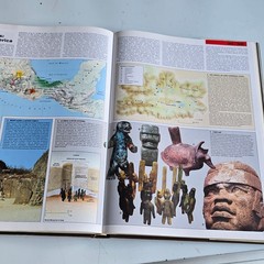 Hammond Past Worlds The Times Atlas of Archaeology Hardcover Reference Book