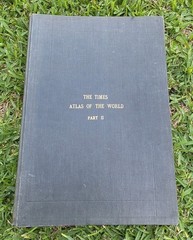 1922 The Times Atlas Of The World 3 Book Set