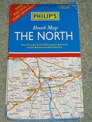 Philip’s Road Map of the North – Scale 1:200,000 (3m to 1″) – 1991 edition