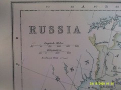 Antique Map. RuSSIA. c1900. VG.