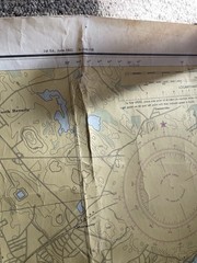 Salem and Lynn Harbors Vintage 1960’s Chart