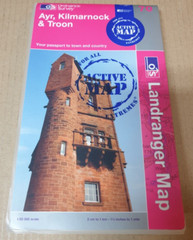 Ordnance Survey Landranger Active Laminated Map – MANY AVAILABLE CHOOSE A MAP