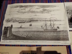 Guernsey Local History Emphera Bundle Newspaper Maps Prints Etc. Channel Islands