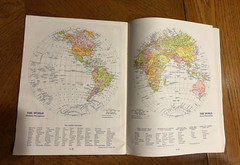Vintage 1961 C.S. Hammond American History Atlas Geography Maps Reference Info