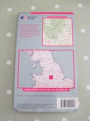 OS LANDRANGER MAP 119 BUXTON & MATLOCK ORDNANCE SURVEY