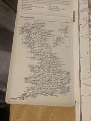 Ordnance Survey Quarter Inch Map South East England Sheet 17 1970 Vintage OS Map