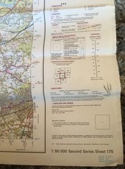 Ordnance Survey Landranger Map Sheet 175 Reading And Windsor
