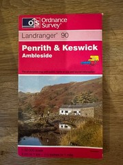 Penrith and Keswick – OS Landranger 90 – Fold Out Map