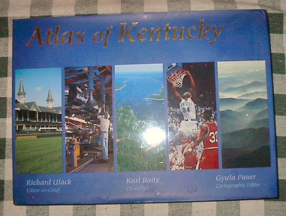 Atlas of Kentucky (1998, Hardcover)