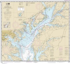 Chesapeake Bay Sandy Point to Susquehanna River | Waterproof NOAA Chart 12273