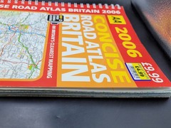 AA 2006 Concise Road Atlas Britain Map 1:4 Scale Ireland 50 Town Plans Vtg