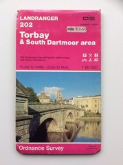 Ordnance Survey Landranger Map 202 Torbay & South Dartmoor Area (P)