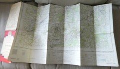 Ordnance Survey Map Aldershot 169 7th series 1959 One Inch Vintage Map