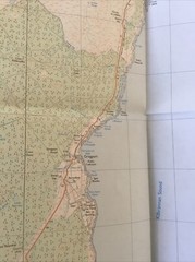 1989 Ordnance Survey Pathfinder Map 440 NR 74 & 84 Grogport ( Kintyre )