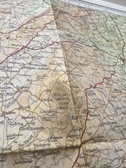 Bartholomew Map Vale Of Severn Worcester Vintage 70s 1971 Paper ½” Free Post UK
