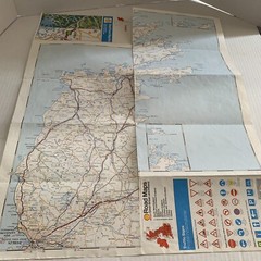 Shell Road Map No.9: Ireland Vintage Folding Road Map