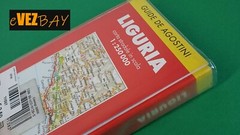LIGURIA Guida DE AGOSTINI + carta stradale – TASCABILE