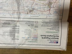 Newport Pagnell & Northampton South Active Map by Ordnance Survey Sheet Map 207