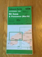 1989 Ordnance Survey Pathfinder Map 1364 St Ives And Penzance North