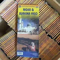 1. BURKINA FASO & NIGER TRAVEL REF. MAP By Itmb Canada & Lan Joyce **BRAND NEW**