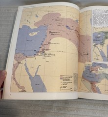 Atlas of the Bible Illustrated Hardback Ex Library Edition John Rogerson