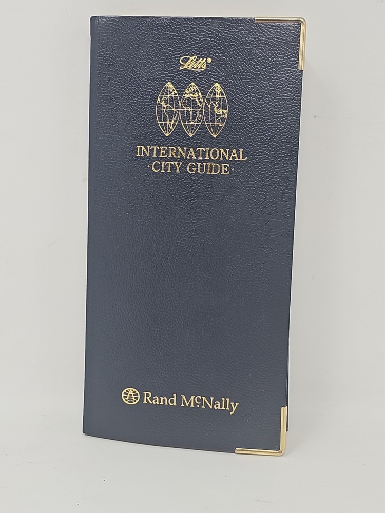 Rand McNally 1991 Letts International City Guide Book