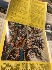 Vintage Inner Nordfjord Norway Guide 1966