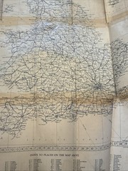 Collection of Old Road Maps & Guide Books. Great Britain