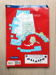 Alaska Atlas and Gazetteer by DeLorme Topographic Maps Back Roads GPS Grids 2001
