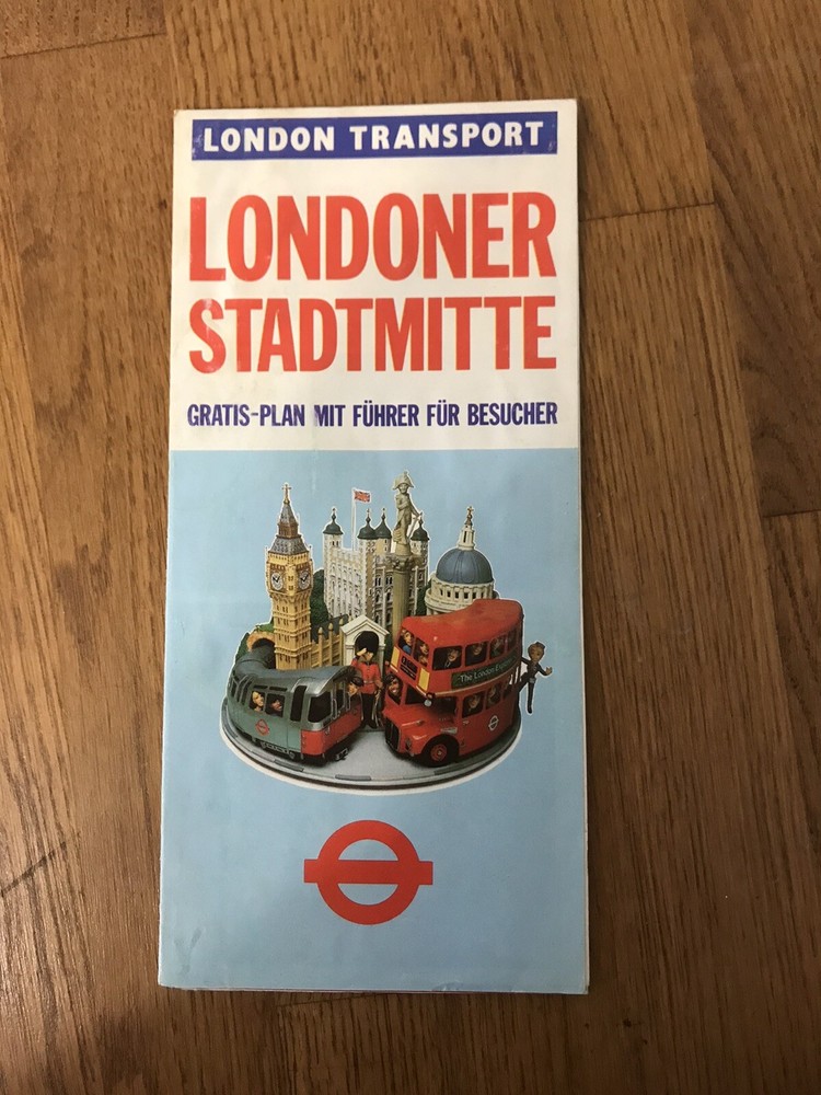 Germany Edition Of The London Transport Tube Map