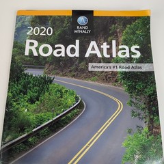 Rand McNally 2020 America’s #1 Road Atlas United States Canada Mexico GOOD