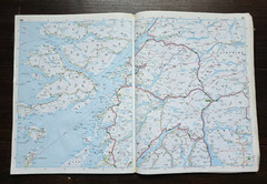Vintage CASTROL 1990 Road Atlas of Great Britain – Exclusive to Halfords