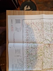 Ordnance Survey Map Of Great Britian – BARNSTABLE – 1961 – 1/63360