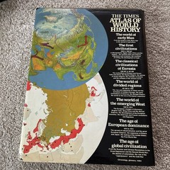 The Times Atlas of World History by Barraclough Geoffrey Hardcover