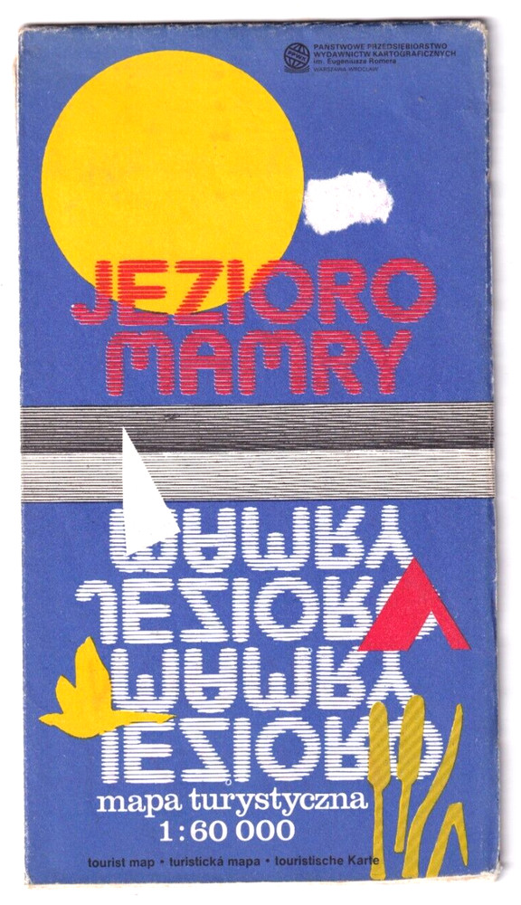 JEZIORO MAMRY – Tourist map (Poland)