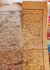 Bacon half Inch Map 6 of 33 Leeds Area