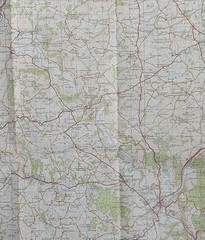 Ordnance Survey One-Inch Map, Sheet 142: Hereford (1967).