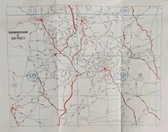 AA Service Map: Throughroutes to and from Bournemouth.
