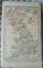 1946 OS Ordnance Survey 1″ Popular Edition Map 155 Bristol & Newport.