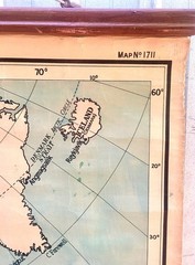 CANADA WALL MAP – Circa. 1933 – Very Good Condition